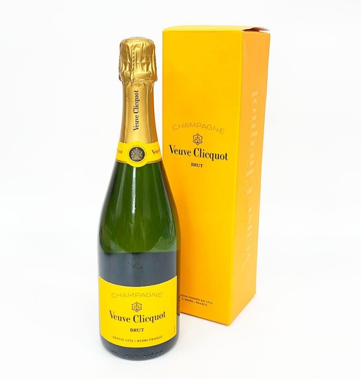 ヴーヴクリコ イエロー 買取 谷町九丁目 ｜Veuve Clicquot ヴーヴクリコ イエローラベル ブリュット BRUT 750ml 箱付きを