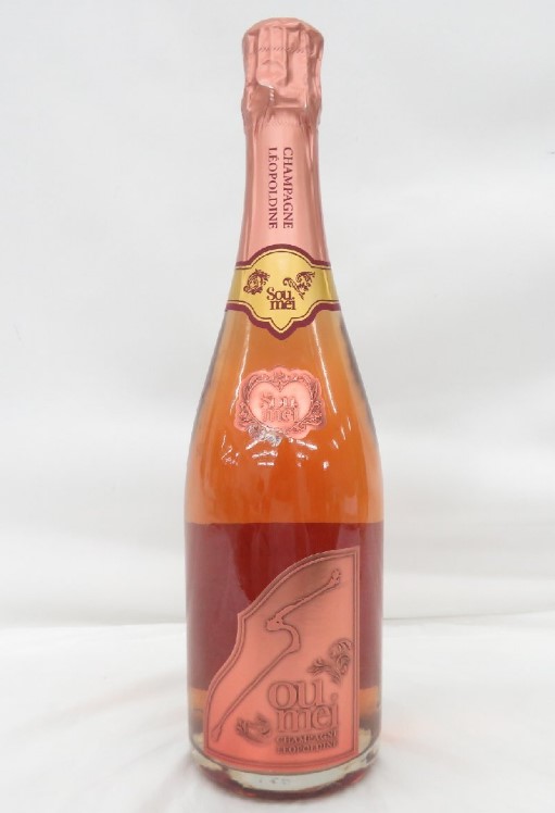 ソウメイ ロゼ 買取 天王寺 ｜Soumei ソウメイ ブリュット ロゼ シャンパン 750ml 12.5%を