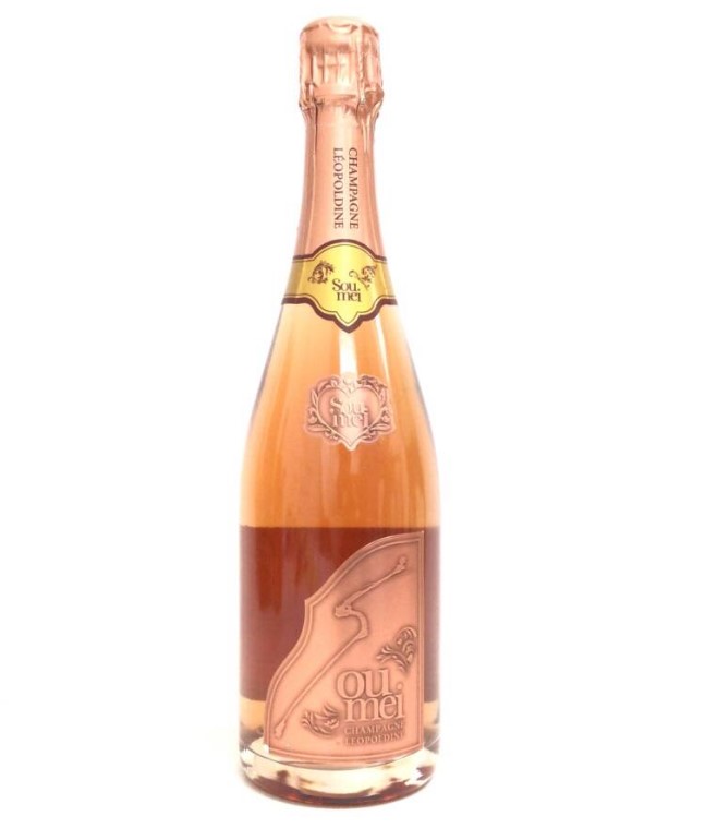 ソウメイ ロゼ 買取 谷町九丁目 ｜シャンパン ソウメイ レオポルディーヌ ロゼ 750ml 12.5%を