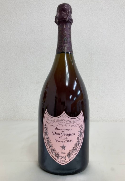 ドンペリニヨン ロゼ 買取 谷町九丁目 ｜Dom Perignon Rose Vintage 2003 750ml 12.5%を