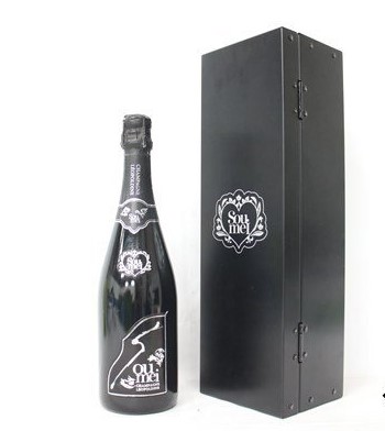ソウメイ ブランドノワール 買取 池袋 ｜ソウメイ ブラック ブラン・ド・ノワール 750ml 12.5% 箱付き シャンパンを