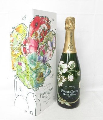 ベルエポック ブリュット 買取 江坂 ｜ペリエ・ジュエ ベル・エポック ブリュット 2014 750ml 12.5% 箱付き シャンパンを