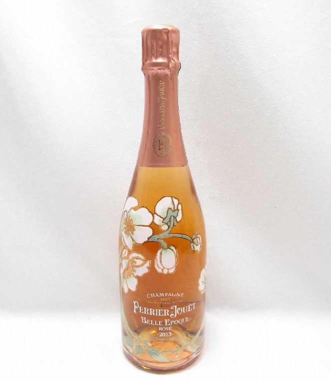 ベルエポック ロゼ 買取 天王寺 ｜洋酒  ペリエ・ジュエ ベル・エポック ロゼ シャンパン 2013 750ml 12.5度を