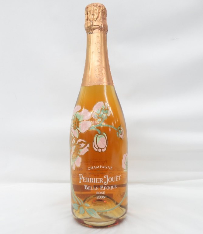 ベルエポック ロゼ 買取 高槻 ｜PERRIER-JOUET ペリエ ジュエ ベル エポック ロゼ 2006 シャンパン 750mlを