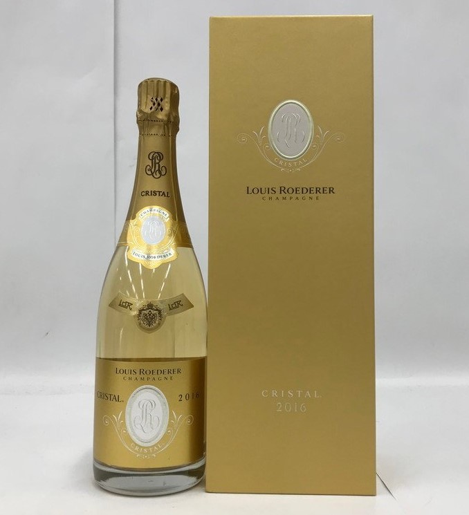 ルイロデレール クリスタル 買取 なんば ｜LOUIS ROEDERER ルイロデレール シャンパーニュ CRISTAL クリスタル 2016 750ml 12.5％を高価買取しました。