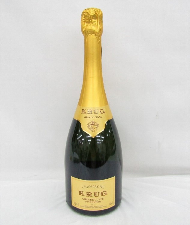 クリュッグ グランキュヴェ 買取 町田 ｜KRUG GRANDE CUVEE 750ml 12.5%を