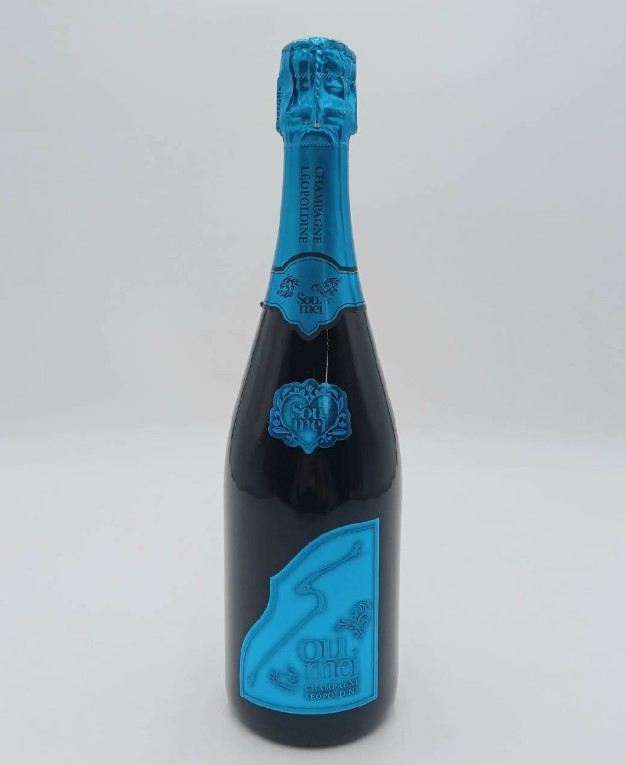 ソウメイ ブリュット ナチュール 買取 渋谷 ｜ソウメイ ブリュット ナチュール ブルー 750ml 12.5％を