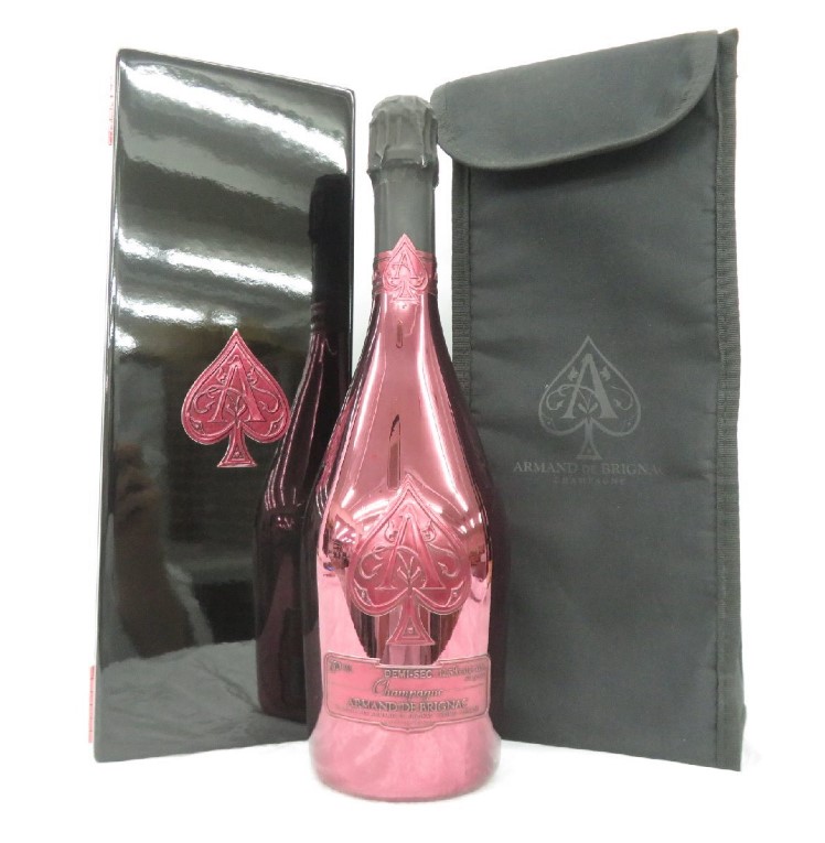 アルマンドブリニャック ドゥミセック 買取 甲府 ｜ARMAND DE BRIGNAC ドゥミ セック レッド シャンパン 750ml 12.5% ケース付を