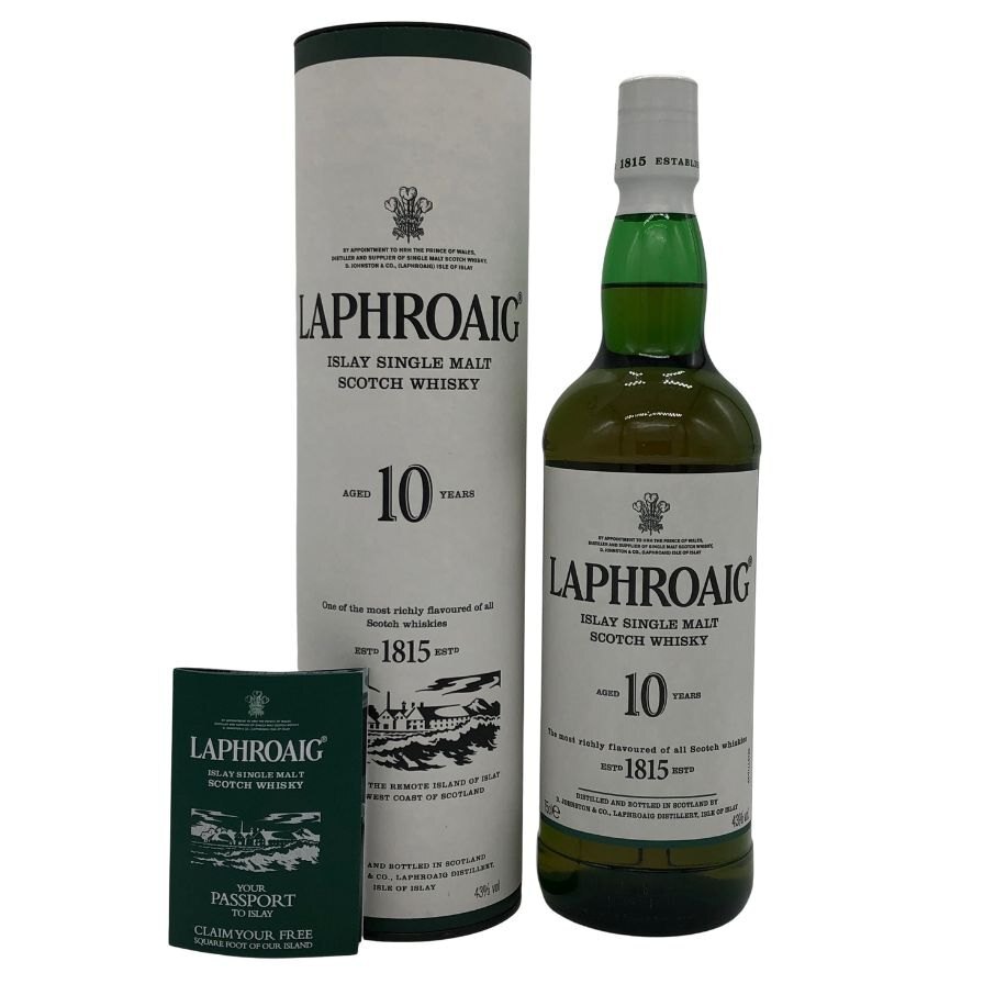 ラフロイグ 10年 シングルモルト スコッチウイスキー 750ml 43% LAPRHROAIG