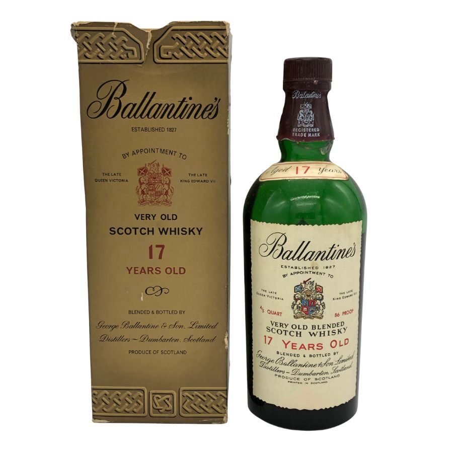 バランタイン 17年 ベリーオールド 青青紋章 760ml 43% Ballantine's