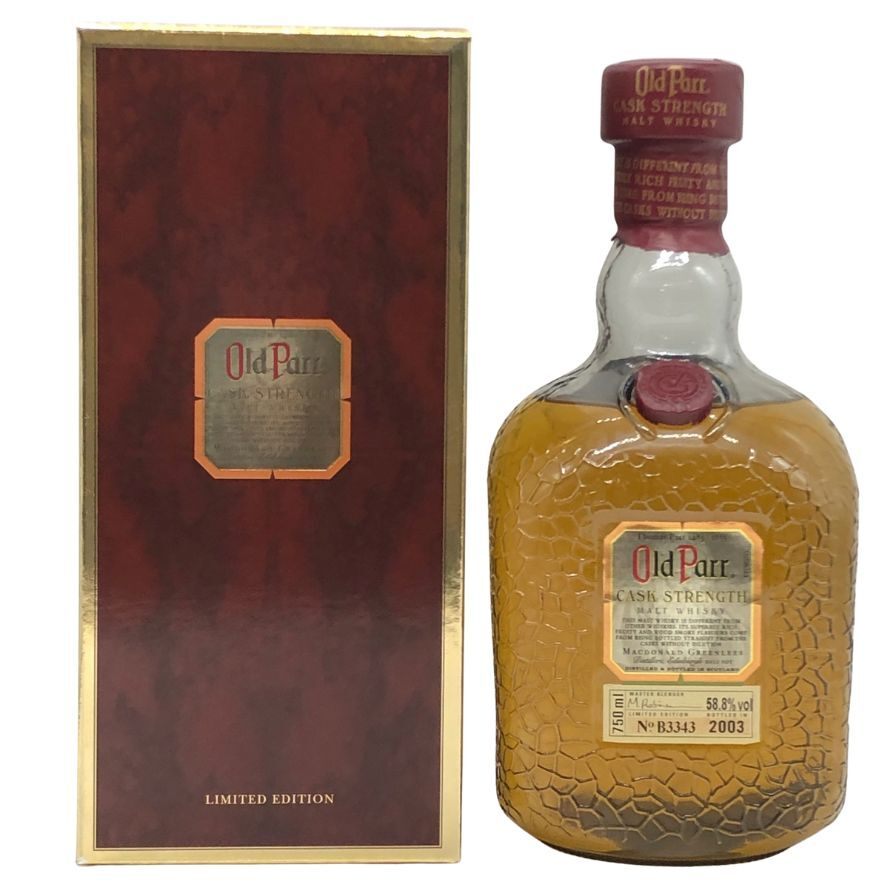 オールドパー カスクストレングス 750ml 58.8% Old Parr CASK STRENGTH