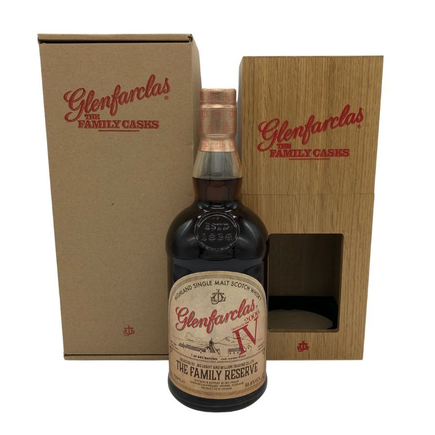 グレンファークラス ファミリーリザーブ IV 700ml 58.8% GLENFARCLAS The Family Reserve IV