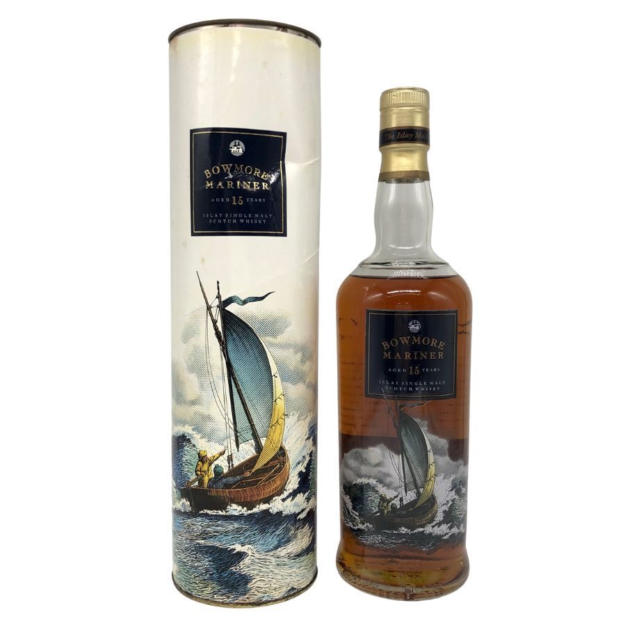 ボウモア マリナー 15年 シルクプリント シングルモルト カモメラベル 750ml 43% BOWMORE