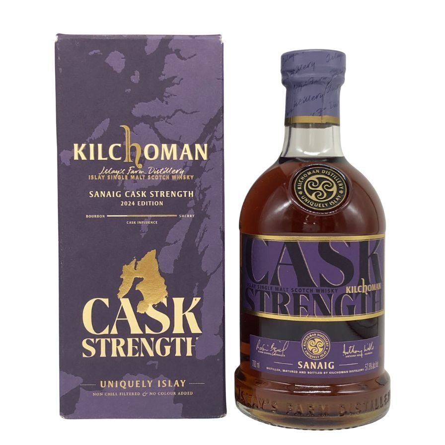 キルホーマン サナイグ カスクストレングス 2024 エディション 57.8% 700ml KILCHOMAN SANAIG CASK STRENGTH