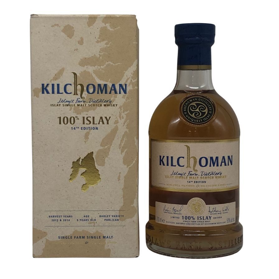 キルホーマン アイラ100% 14thエディション 50％ 700ml KILCHOMAN
