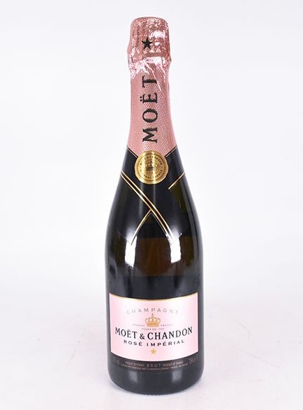 モエ ロゼ 買取 枚方 ｜シャンパン モエ エ シャンドン ロゼ アンペリアル MHD正規品 750ml 12%を