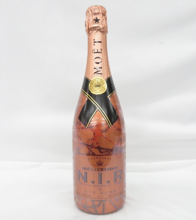 モエ ネクター ロゼ 買取 なんば ｜MOET&CHANDON N.I.R ネクター・アンペリアル ドライ ロゼ シャンパン 750ml 12%を
