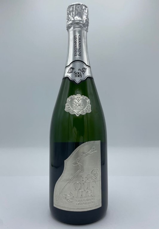 ソウメイ ブランドブラン 買取 津田沼 ｜ソウメイ ブラン・ド・ブラン プラチナ シルバー 750ml 12.5% 2021 Soumei Leopoldine BLANC DE BLANCS シャンパンを