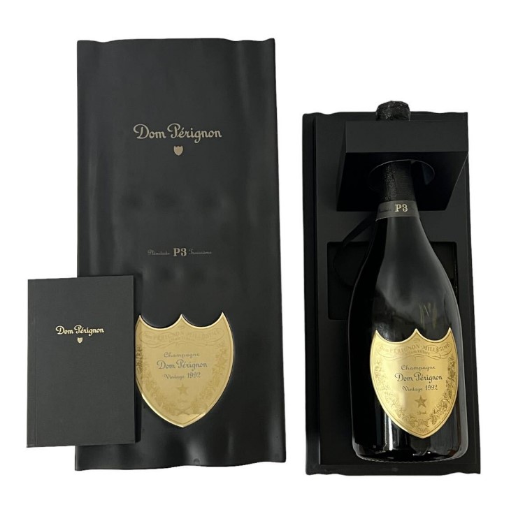 ドンペリニヨン P3 買取 谷町九丁目 ｜Dom Perignon P3 1992 シャンパン ヴィンテージ 果実酒 750ml 12.5% 箱・冊子を