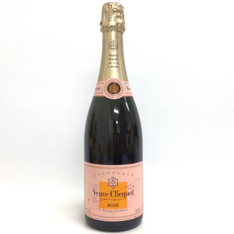 ヴーヴクリコ ロゼ 買取 町田 ｜シャンパン ヴーヴクリコ ロゼ 750ml 12.5%を