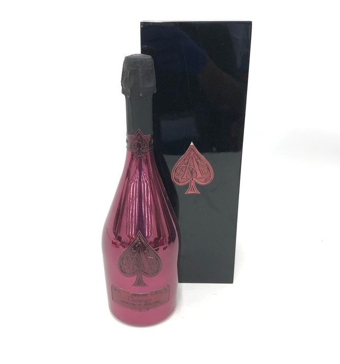 アルマンドブリニャック ドゥミセック 買取 町田 ｜Armand de Brignac アルマン・ド・ブリニャック シャンパン ドゥミセック レッド 箱付き 750ml 12.5％を