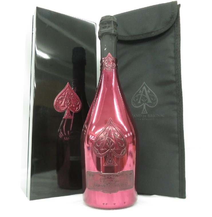 アルマンドブリニャック ドゥミセック 買取 銀座 ｜ARMAND DE BRIGNAC アルマン・ド・ブリニャック ドゥミ セック レッド シャンパン 750ml 12.5% ケース付を