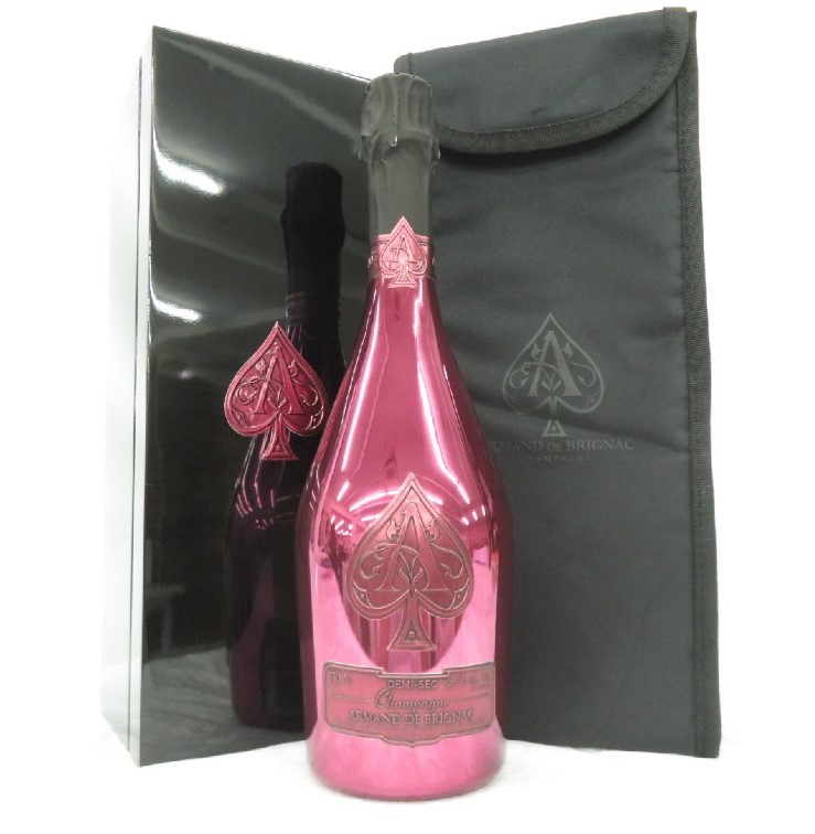 アルマンドブリニャック ドゥミセック 買取 谷町九丁目 ｜ARMAND DE BRIGNAC ドゥミ セック レッド シャンパン 750ml 12.5% ケース付を