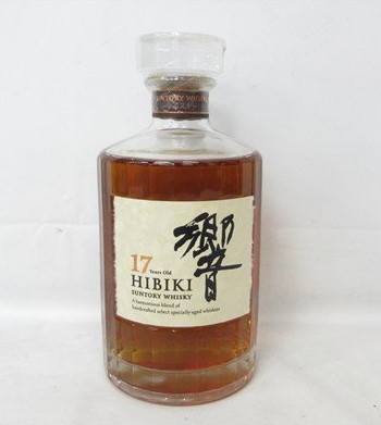 響17年 買取 茨城日立 ｜サントリー 響 17年 700ml 43% ジャパニーズを