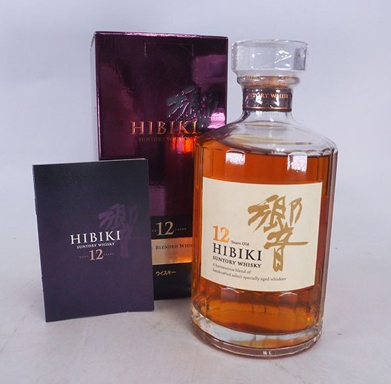 響12年 買取 成田 ｜ウイスキー サントリー 響 12年 700ml 43%を