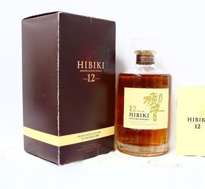 響12年 買取 神戸六甲道 ｜サントリー 響 12年 700ml 43％ 箱・冊子付き ジャパニーズを