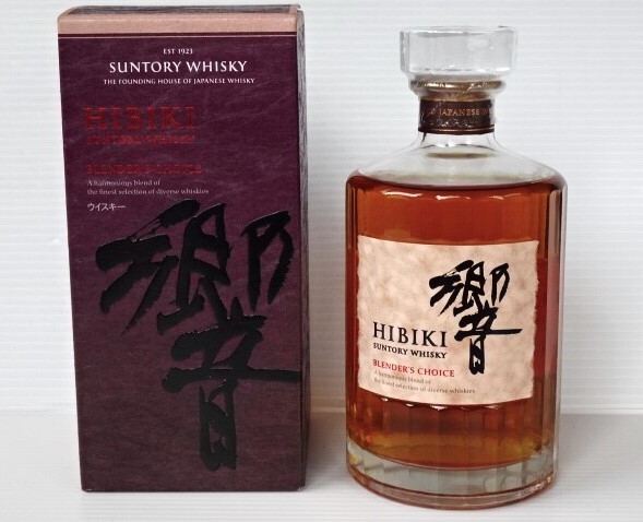 響 ブレンダーズチョイス 買取 成田 ｜WHISKY HIBIKI BLENDER’S CHOICE 700ml 43％を