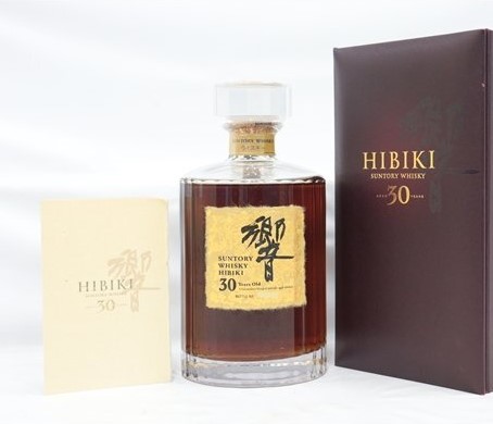 響30年 買取 津田沼 ｜サントリー 響 30年 700ml 43％ 箱 冊子付き ジャパニーズを