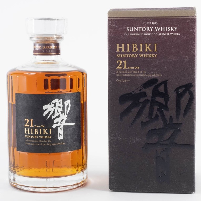 響21年 買取 高槻 ｜サントリーウイスキー響 21年 700ml瓶を