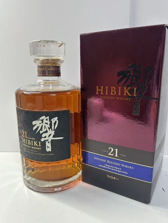 響21年 買取 成田 ｜サントリーウイスキー響 21年 旧ラベル 箱付きを