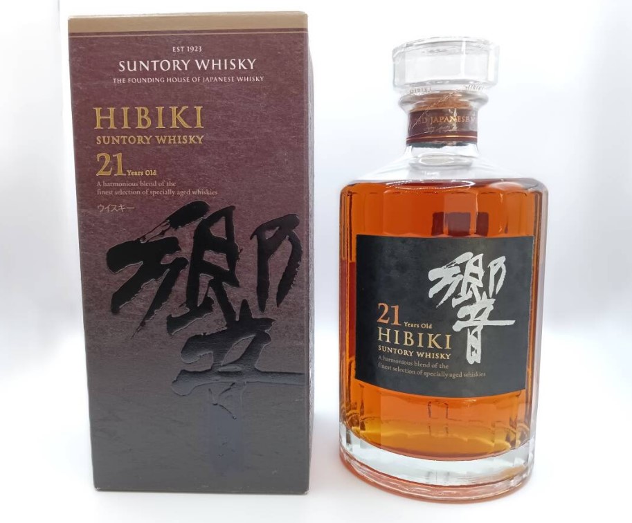 響21年 買取 神戸六甲道 ｜サントリー/SUNTORY 響 21年 43％/700ml 箱付き ウイスキーを