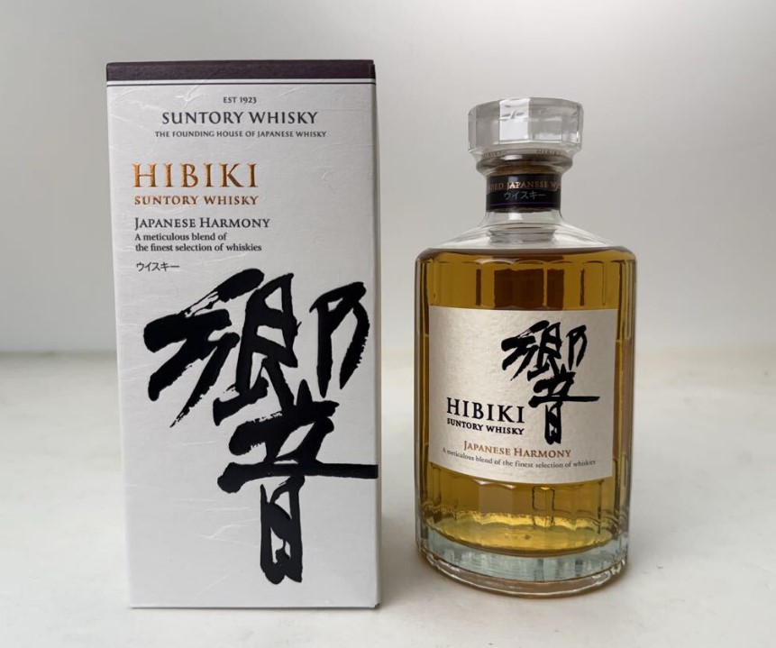 響 ジャパニーズハーモニー 買取 東大阪布施 ｜サントリー 響 ジャパニーズハーモニー JAPANESE HARMONY 700ml 43％ 箱付きを