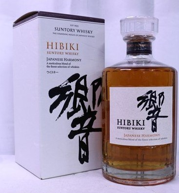 響 ジャパニーズハーモニー 買取 神戸六甲道 ｜サントリー 響 ジャパニーズハーモニー 700ml 43％ 箱付き ウイスキーを