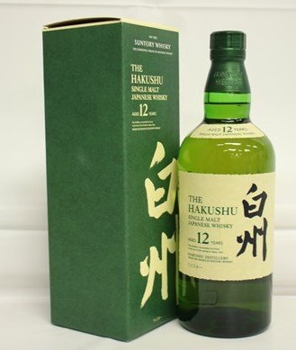 白州12年 買取 茨城日立 ｜サントリー 白州 12年 シングルモルト 700ml 43％ 箱 ジャパニーズを