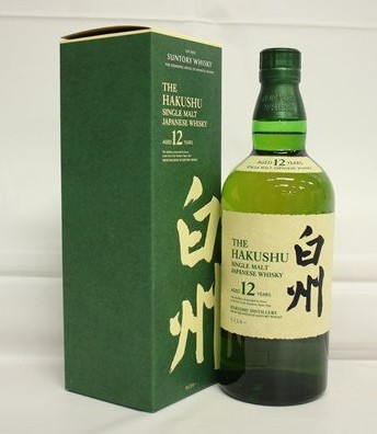 白州12年 買取 なんば ｜サントリー 白州 12年 シングルモルト 700ml 43％ 箱を