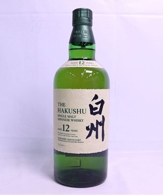 白州12年 買取 八王子 ｜サントリー 白州 12年 シングルモルト 海外向けラベル 700ml 43% ジャパニーズを