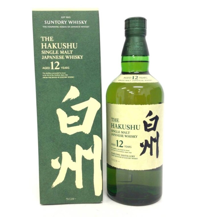 白州12年 買取 江坂 ｜ウイスキー 白州 12年 シングルモルト 700ml 43%を