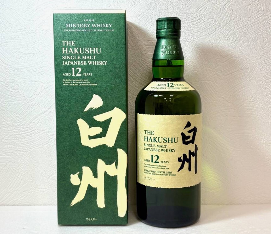白州12年 買取 成田 ｜SUNTORY サントリー 白州 12年 シングルモルト ウイスキー 700ml 43％ 箱有を