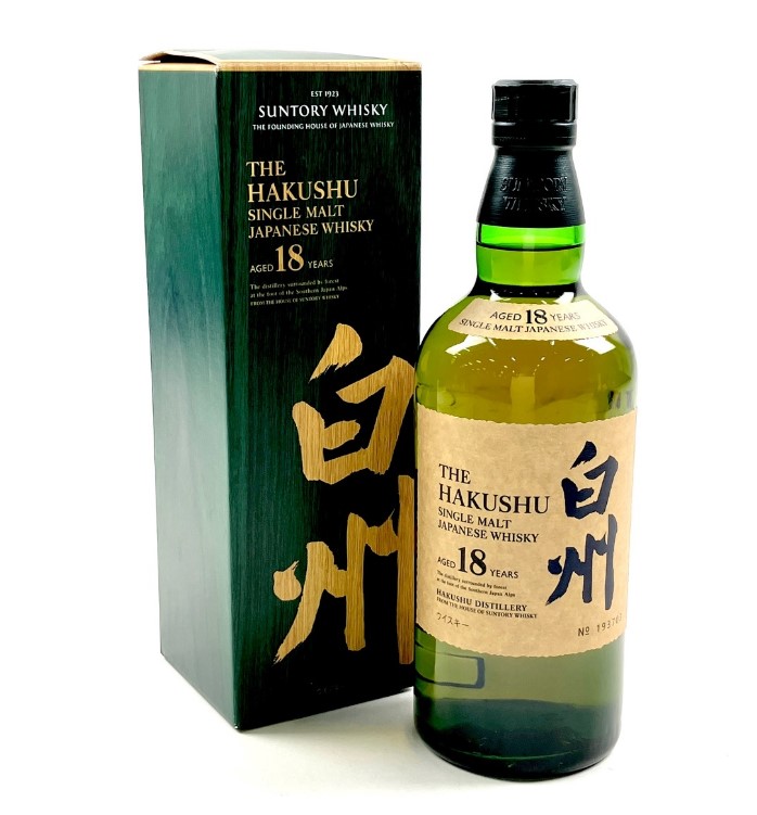 白州18年 買取 津田沼 ｜サントリー SUNTORY 白州 18年 シングルモルト ジャパニーズ 700ml 国産ウイスキーを