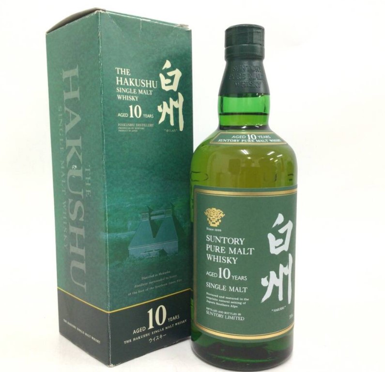 白州10年 買取 谷町九丁目 ｜ウイスキー [白州10年]をお酒