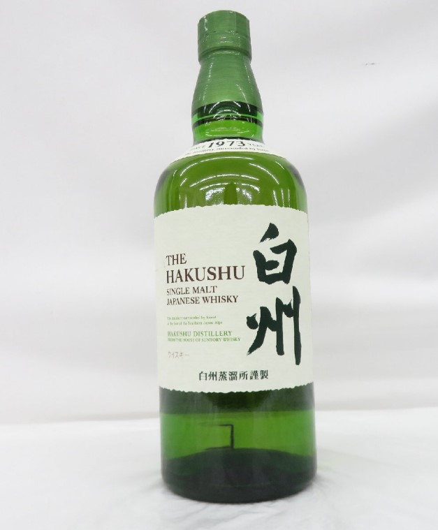 白州 NV 買取 茨城日立 ｜SUNTORY サントリー 白州 NV ノンヴィンテージ シングルモルト ウイスキー 700ml 43％を