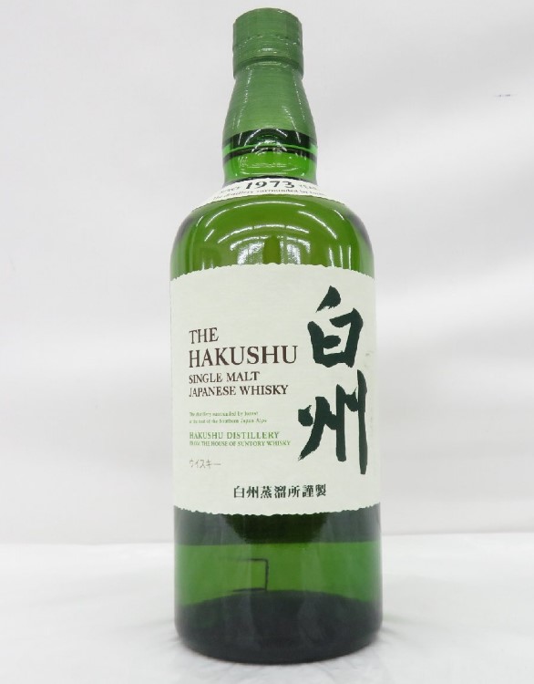 白州 NV 買取 町田 ｜サントリー 白州 NV ノンヴィンテージ シングルモルト ウイスキー 700ml 43％ を