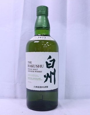 白州 NV 買取 成田 ｜サントリー 白州 NV シングルモルト 700ml 43％を