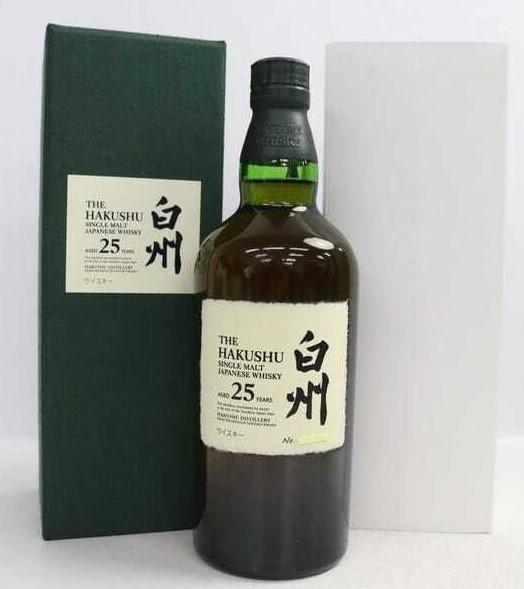 白州25年 買取 枚方 ｜SUNTORY（サントリー）白州 25年 43％ 700mlを