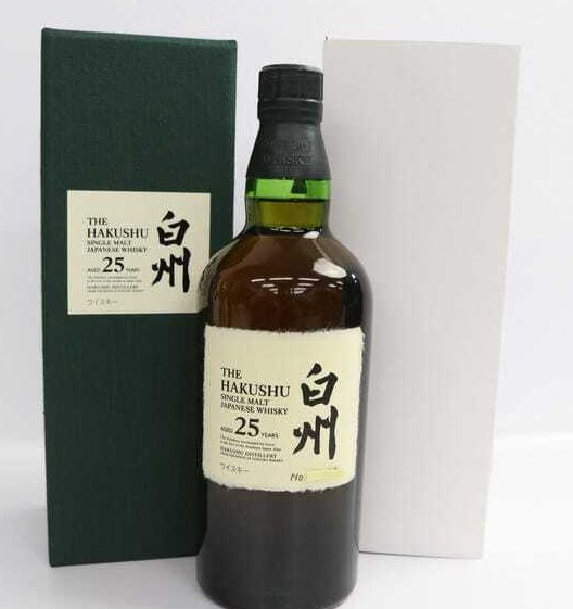 白州25年 買取 成田 ｜SUNTORY（サントリー）白州 25年 43％を