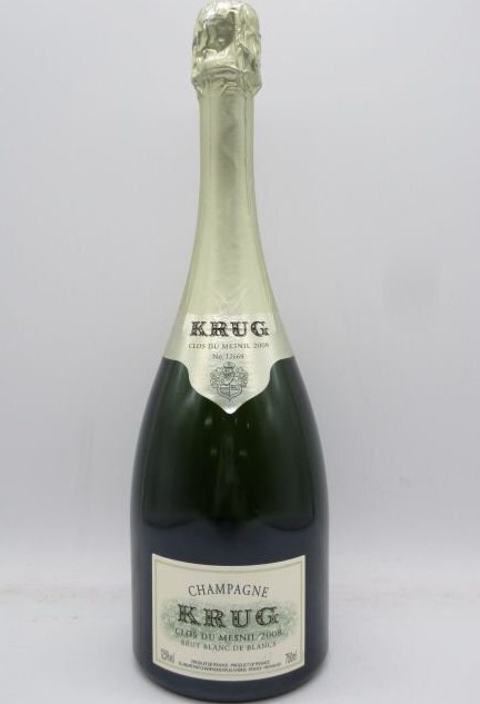 クリュッグ クロデュメニル 買取 茨城日立 ｜洋酒 クリュッグ クロ・デュ・メニル ブラン・ド・ブラン 2008を